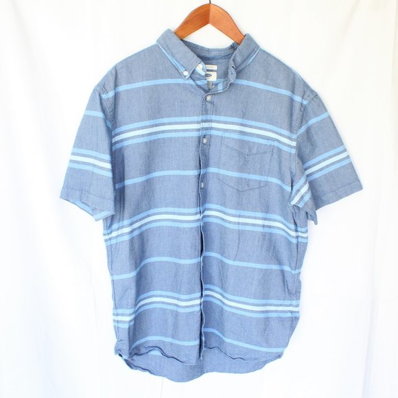 Old Navy | Patterned Chambray Button Down - Picture 1 of 4